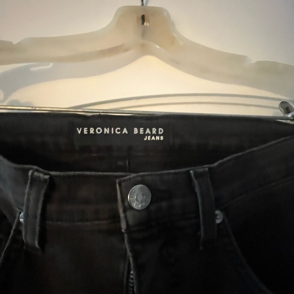 VERONICA BEARD
Kareena Feather-Trimmed Skinny Jeans​​​ - Picture 5 of 7